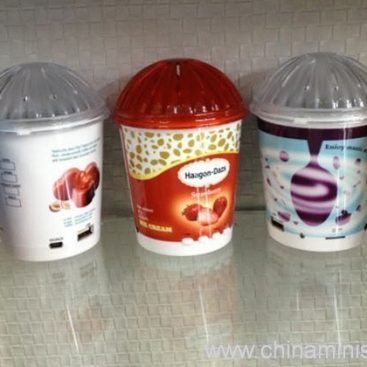 Ice cream cup karty głośniki USB 4