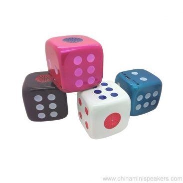 Mini Cube Dice Speaker for iPhone/iPad/iPod/MP3 Players 3