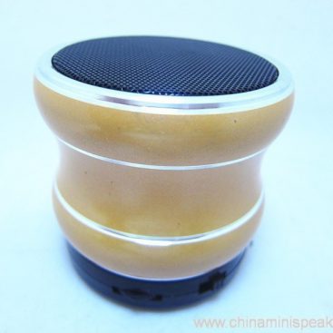 Metal shell bluetooth mini speaker with fm radio 3