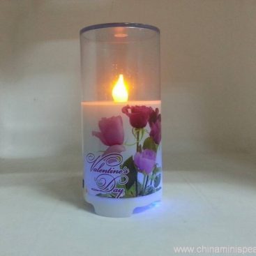 LED Candle Light TF Card Speaker 3