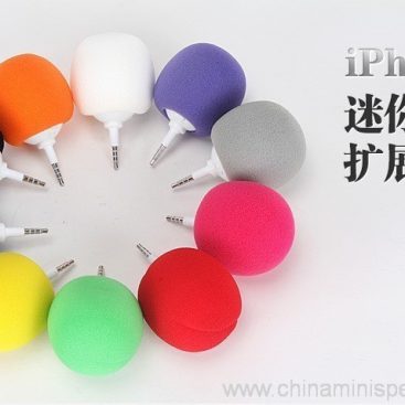 Super Mini sponge ball phone speaker 2
