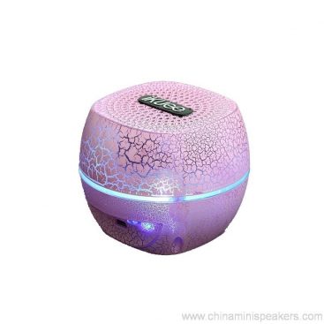 Cerddoriaeth Ffasiwn siaradwr bluetooth dan arweiniad 5