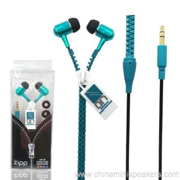 Promotion zip earphone 6