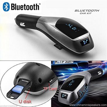 Bluetooth zestaw stereofoniczny zestaw głośnomówiący telefon  + Odtwarzacz MP3 karty TF + Głośnik samochodowy USB nadajnik FM 11