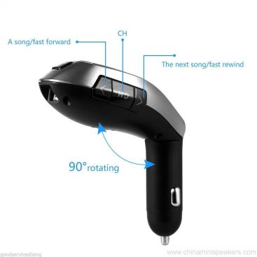 Bluetooth zestaw stereofoniczny zestaw głośnomówiący telefon  + Odtwarzacz MP3 karty TF + Głośnik samochodowy USB nadajnik FM 8