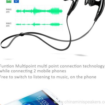 Sweatproof Headphons bežični Bluetooth isječak sportske slušalice 3