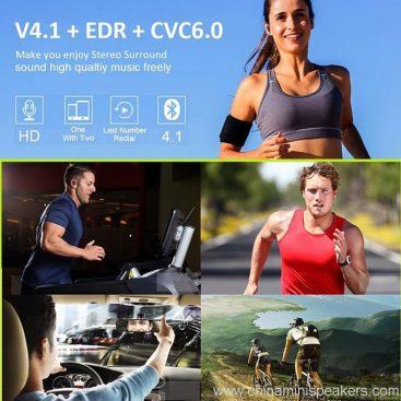Mini Bluetooth နားကြပ်ကြိုးမဲ့အားကစားမမြင်ရတဲ့ဘလူးတုနားကြပ် 5